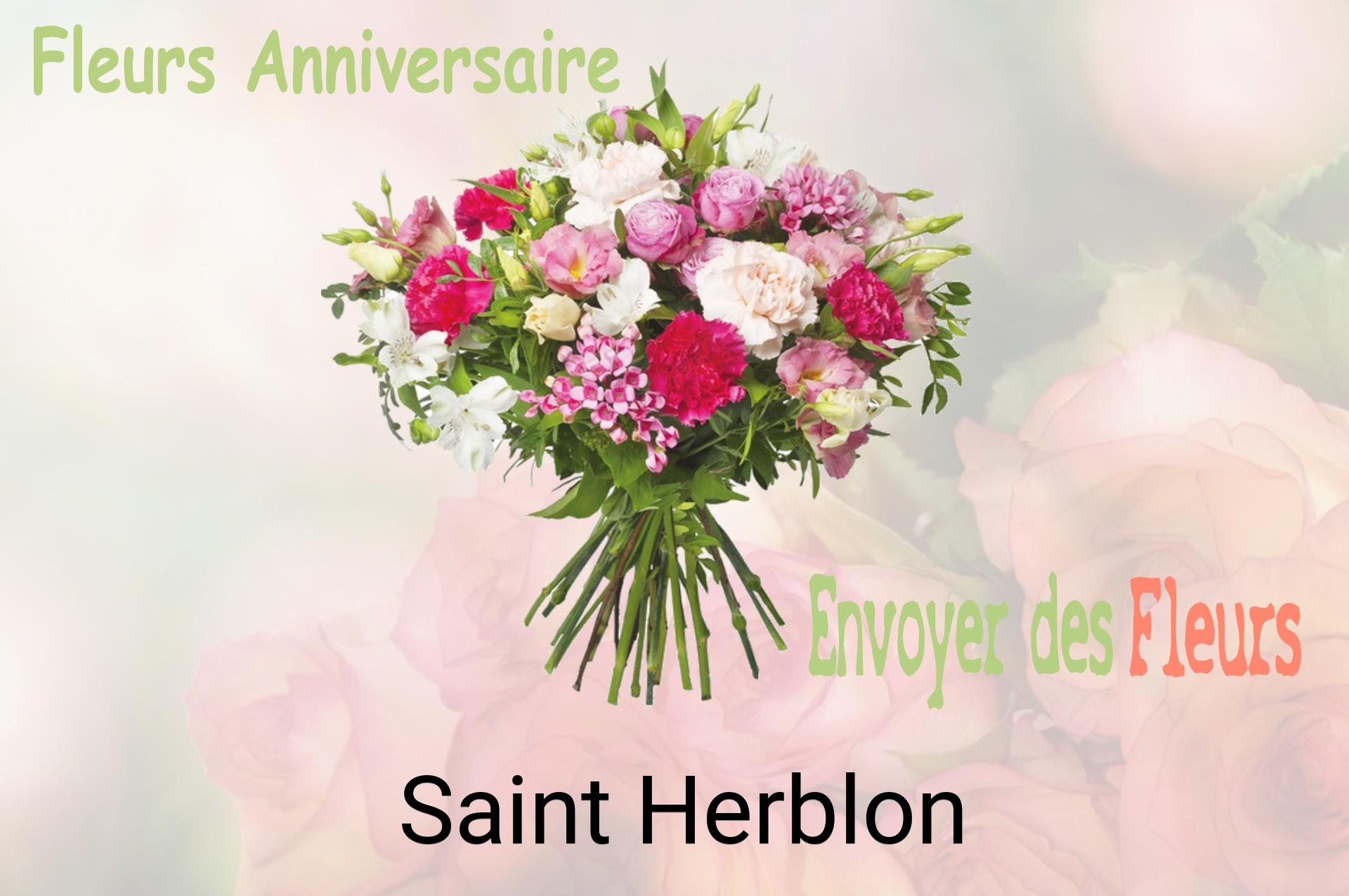 Bouquet de fleurs d’anniversaire livré à Saint-Herblon